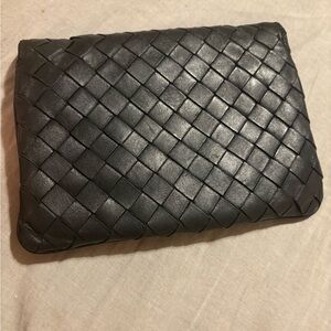 Bottega Veneta Dark Leather Woven Bag